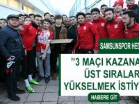 SAMSUNSPOR HEDEF BÜYÜTTÜ