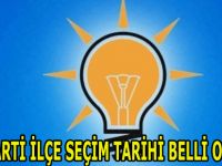 Ak Parti İlçe Seçim Tarihi Belli Oldu