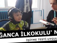 DOĞANCA İLKOKULU' NDA İŞİTME TESTİ UYGULAMASI