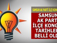 Ak Parti İlçe Kongre tarihleri belli oldu