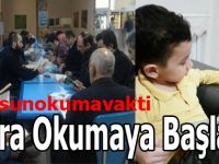 Bafra'da Samsun Okuma Vakti Başladı