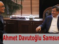 Ahmet Davutoğlu Samsun'da