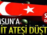 Şehit Ateşi Samsun'a Düştü