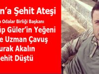 Samsun'a Şehit Ateşi