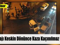 Virajı Sert Aldı Kaza Kaçınılmaz Oldu