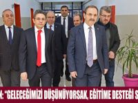 BAŞKAN ŞAHİN: “GELECEĞİMİZİ DÜŞÜNÜYORSAK, EĞİTİME DESTEĞİ SÜRDÜRECEĞİZ”