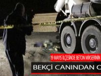 Beton Mikserinin Altında Kaldı !!!