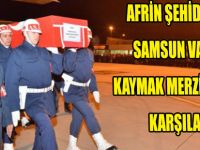 Şehidimizi Merzifon'da Karşıladık