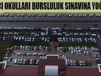 BAFRA AÇI OKULLARI BURSLULUK SINAVINA YOĞUN İLGİ