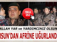 Samsun'dan Afrin'e 44 Özel Harekat Polisi