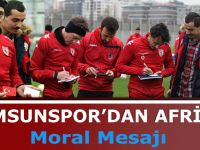 Samsunspor'dan Afrin'e Mesaj