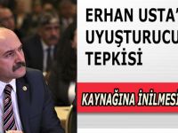 USTA’DAN UYUŞTURUCU TEPKİSİ