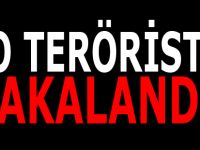 O terörist yakalandı