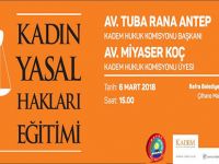 Kadın yasal hakları eğitimine Davet