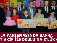 MANGALA YARIŞMASINDA BAFRA MEHMET AKİF İLKOKULU'NA 3'LÜK ÖDÜLÜ