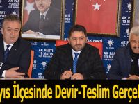 19 Mayıs İlçesinde Devir-Teslim Gerçekleşti