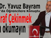 Profesör Doktor Yavuz Bayram :Resim Çekinmek için okumayın