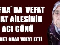 Onat Ailesinin Acı Günü