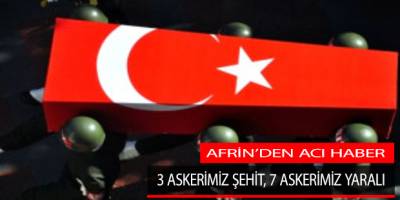 Afrin'den Acı Haber !!!