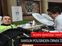 Samsun'da Polislerden Örnek Davranış