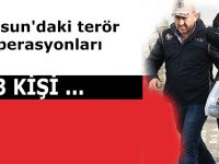 SAMSUN'DA TERÖR OPERASYONU