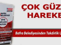 Bafra Belediyesinden Takdirlik Uygulama