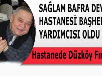 SAĞLAM BAFRA DEVLET HASTANESİ BAŞHEKİM YARDIMCISI OLDU