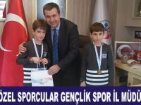 BAFRALI ÖZEL SPORCULAR GENÇLİK SPOR İL MÜDÜRLÜĞÜNDE