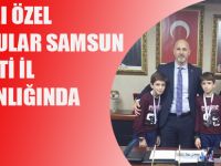BAFRALI ÖZEL SPORCULAR SAMSUN AK PARTİ İL BAŞKANLIĞINDA