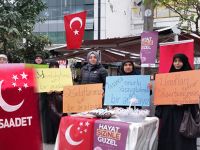 Saadet Partisi Kadın Kolları Basın Açıklaması