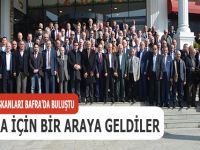 Bafra'da Bir Araya Geldiler