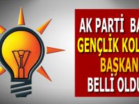 AK PARTİ  BAFRA GENÇLİK KOLLARI BAŞKANI BELLİ OLDU !!!