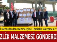 Sivil Memurlardan Mehmetçik'e Temizlik Malzemesi Yardımı