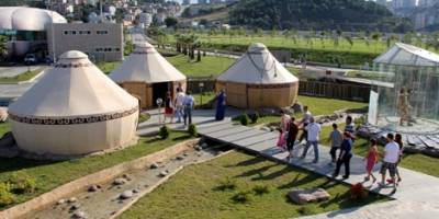 SAMSUN'DA AMAZON KÖYÜ KURULDU