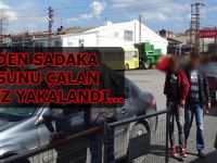 Sadaka Kutusunu Çalan Hırsız Yakalandı