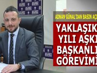 Adnan Günal'dan Basın Açıklaması