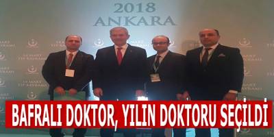 Bafralı Doktor, Yılın Doktoru Seçildi