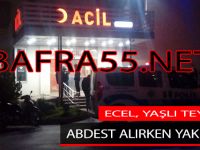 Ecel, Yaşlı Teyzeyi Abdest Alırken Yakaladı