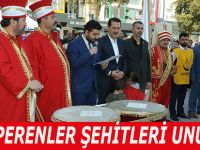 ALPERENLER ŞEHİTLERİ UNUTMADI