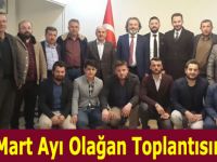 ASDEF Mart Ayı Olağan Toplantısını Yaptı