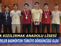 Genç Erkekler Badminton Dördüncüsü, Bafra Kızılırmak Anadolu Lisesi