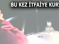 İtfaiye bu kez kurtardı