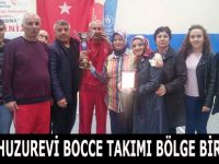 BAFRA HUZUREVİ BOCCE TAKIMI BÖLGE BİRİNCİSİ