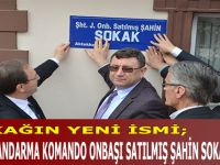 Bafra'da ki Bir Sokağın İsmi, Şehidin İsmi Verildi