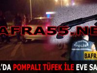 Bafra'da Bir Eve Pompalı Tüfekle Saldırı