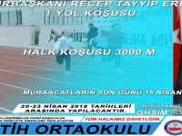 Bafra'da Cumhurbaşkanı Recep Tayip Erdoğan Halk Koşusu