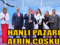 "Hanlı Pazarda" Afrin Çoşkusu