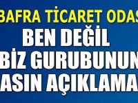 Ben değil biz grubundan Basın Açıklaması