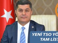 YENİ TSO YÖNETİMİ TAM LİSTESİ