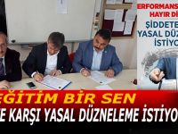 EĞİTİM BİR SEN:Şiddete Karşı yasal Düzenleme İstiyoruz